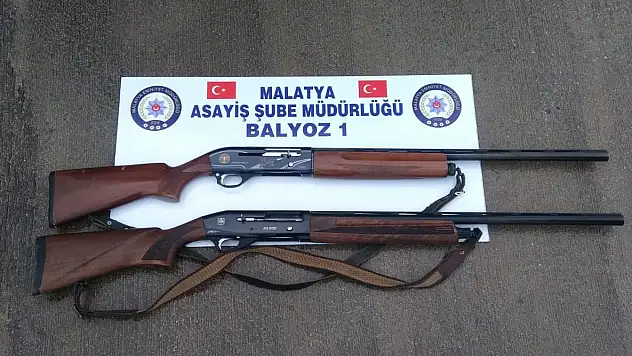SİLAHLAR VE UYUŞTURUCU ELE GEÇİRİLDİ!
