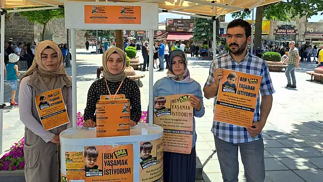 SMA HASTASI MELİH EYMEN, KAYSERİLİLERDEN YARDIM BEKLİYOR