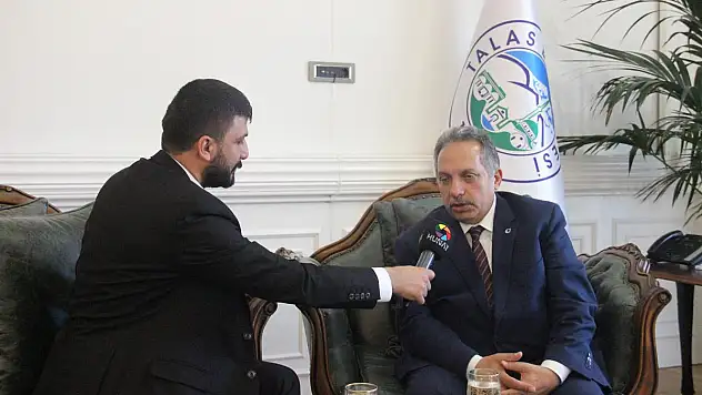 BAŞKAN YALÇIN, HUNAT TV'YE AÇIKLAMALARDA BULUNDU