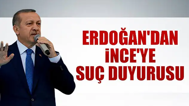 Son Dakika! Cumhurbaşkanı Erdoğan, İnce'nin Pensilvanya İddialarına İlişkin Suç Duyurusunda Bulundu