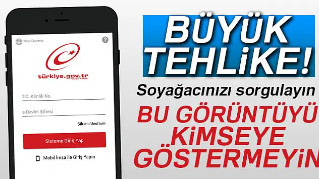 Soyağacı bilgilerinizi kimseyle paylaşmayın!