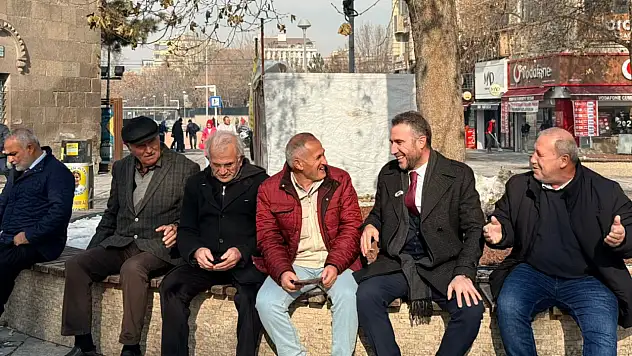 SP Kayseri teşkilatı, emeklilerin sorunlarını sahada dinledi