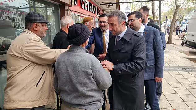 SP Kayseri teşkilatı Hacılar ve Develi'de esnafla bir araya geldi