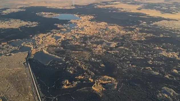 Sultan Sazlığı Milli Parkı'nda çıkan yangın 3 günde söndürüldü