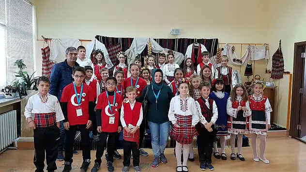 Sümer Ortaokulu Avrupa'ya Türk kültürünü tanıtıyor