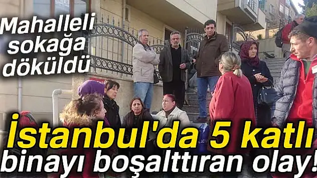 Şüpheli paket mahalleliyi sokağa döktü
