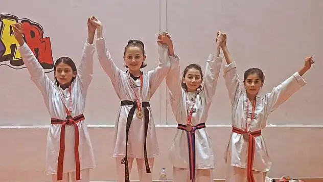 TAEKWONDO SPORCULARI TARİH YAZDI: 15 MADALYA KAZANDI
