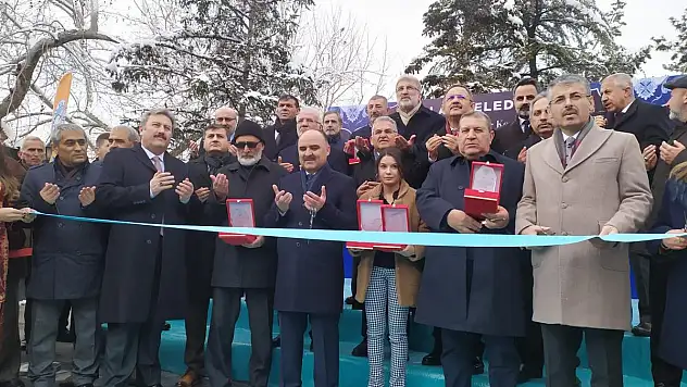 TALAS BELEDİYESİ 3 HİZMETİN AÇILIŞINI GERÇEKLEŞTİRDİ