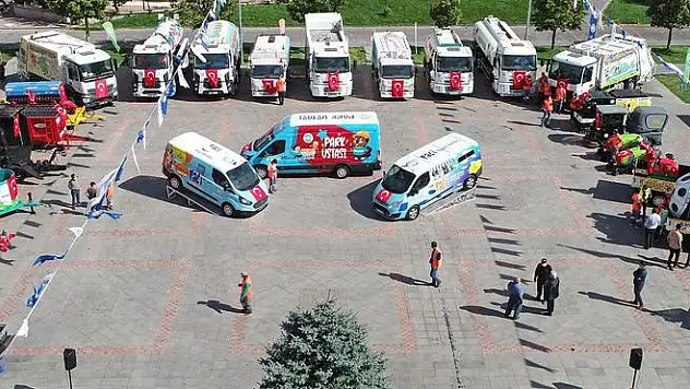 TALAS BELEDİYESİ ARAÇ FİLOSUNU GENİŞLETTİ