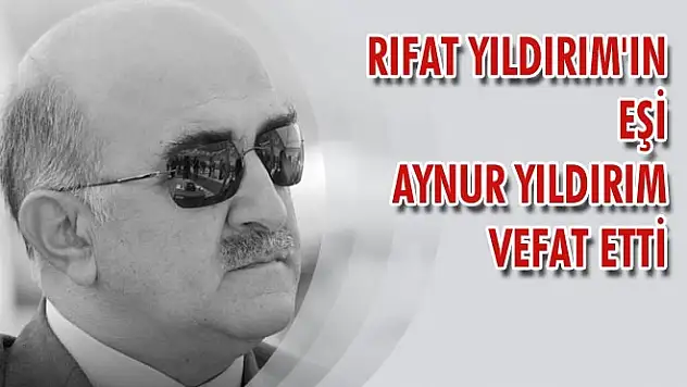 Talas Belediyesi önceki dönem Belediye Başkanı Rıfat Yıldırım'ın acı günü