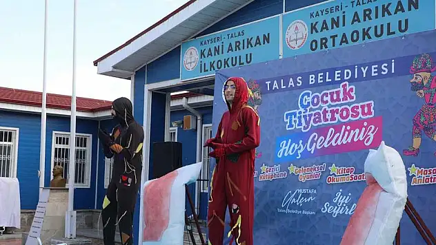 TALAS OKULLARINDA 'ÇOCUK ŞENLİĞİ' DEVAM EDİYOR