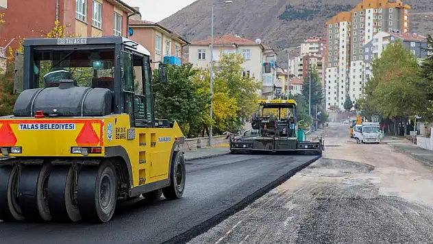 TALAS RÜZGARLI CADDESİ'NE KOMPLE BAKIM