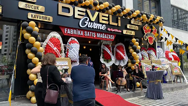 Talas'ta Develi gurme açıldı
