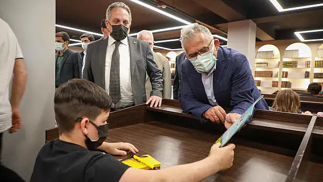 TALAS'A BİR KÜTÜPHANE DAHA