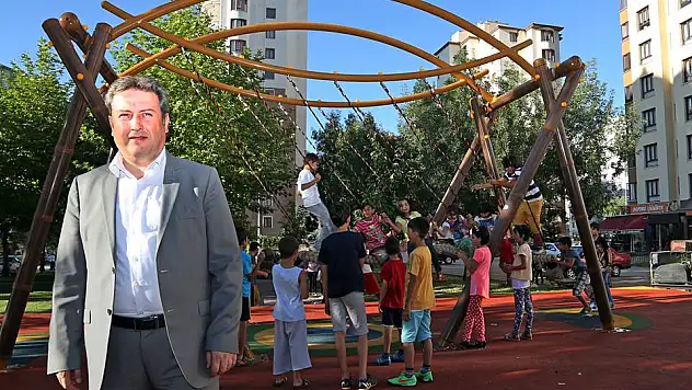 TALAS'IN PARKLARINA YENİ NESİL OYUN GRUPLARI