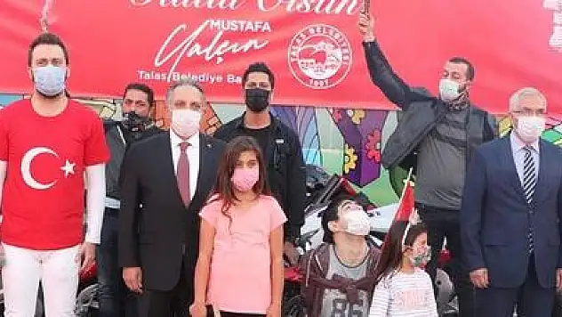 TALAS'TA CUMHURİYET BAYRAMI BIR BAŞKA YAŞANDI