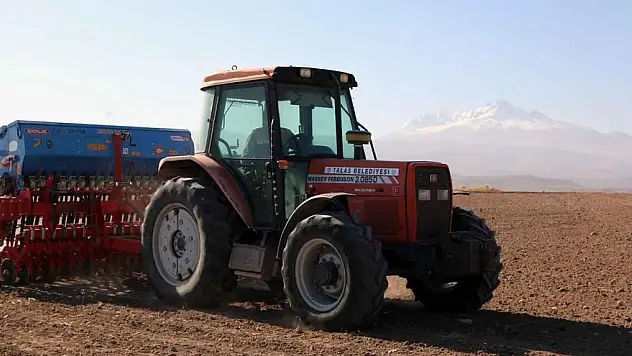 TALAS'TA TARIMSAL FAALİYETLER HIZ KESMİYOR