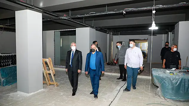 TALAS'TA YENİ KÜTÜPHANE ÇALIŞMALARI TAM GAZ