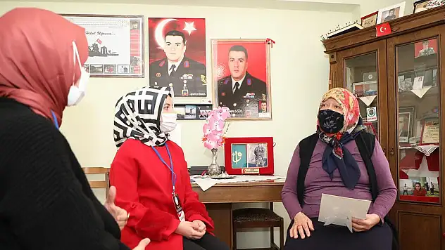 TALAS'TAN ŞEHİT YAKINLARI VE GAZİLERE ÖZEL DESTEK