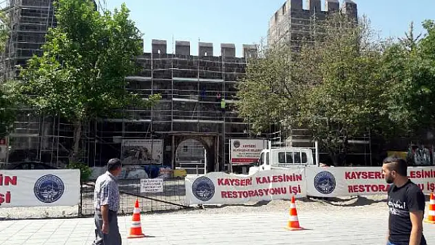 Tarihi Kayseri Kalesi, kültür merkezi oluyor