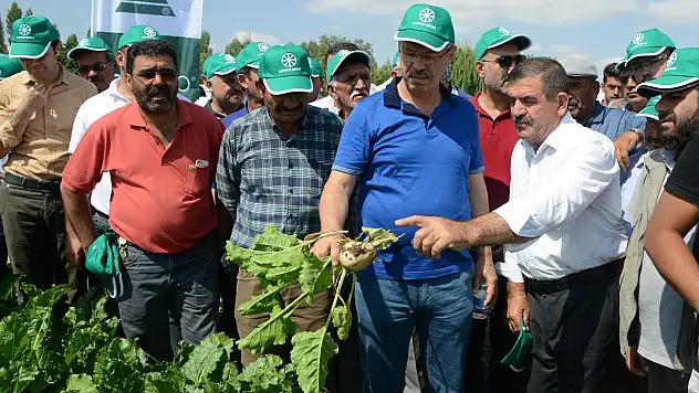 Tarla günlerine geniş katılım
