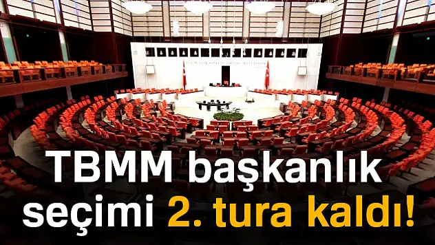 TBMM ilk tur sonuçları belli oldu