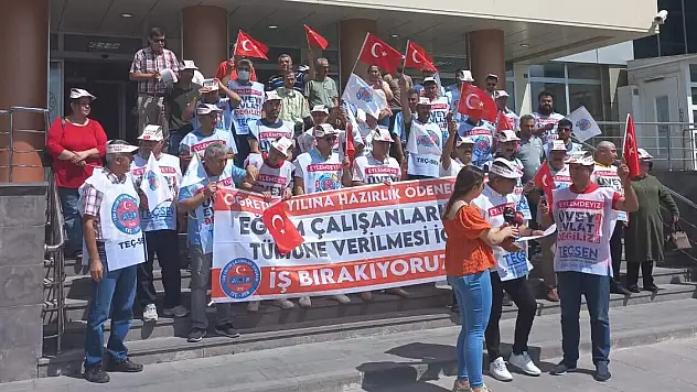 TEÇ-SEN, BİR GÜNLÜK GREVE GİTTİ