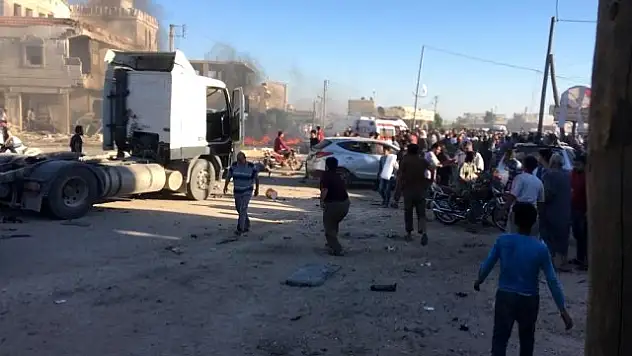 TEL HALEF'DE BOMBA YÜKLÜ ARAÇ PATLADI!