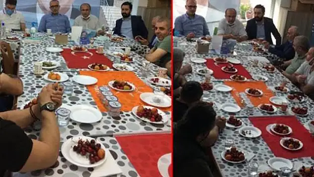 TEPKİ ÇEKEN FOTOĞRAFLA İLGİLİ AK PARTİLİ BAŞKAN SESSİZLİĞİNİ BOZDU
