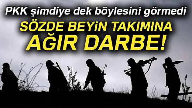 Terör örgütünün sözde beyin takımına ağır darbe...
