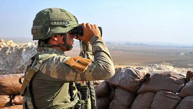 TERÖRİSTLERİN BARIŞ PINARI HAREKATI BÖLGESİNE TACİZLERİ SÜRÜYOR