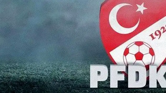 TFF DUYURDU! 4 BÜYÜKLER PFDK'LIK OLDU
