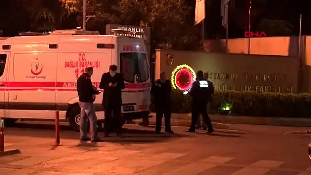 TIP FAKÜLTESİ HASTANESİ'NİN AMBULANSINI ÇALDILAR!