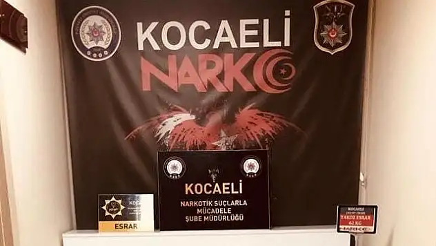 TIR SÜRÜCÜSÜ 62 KİLOGRAM ESRARLA YAKALANDI