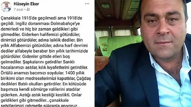 Tomarza'da Ak Partili Meclis üyesinin paylaşımı tepki çekti