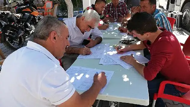 Tomarza'da Kızılay'a kan bağışı