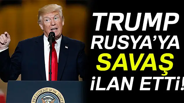 Trump: Hazırlıklı ol, füzeler geliyor
