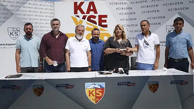 TSYD KAYSERİ ŞUBESİ'NDEN KAYSERİSPOR'A ZİYARET