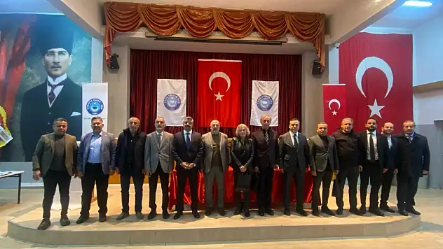 Türk Eğitim Sen Kayseri 1 No'lu Şube'de Muharrem Çolak yeniden başkan seçildi