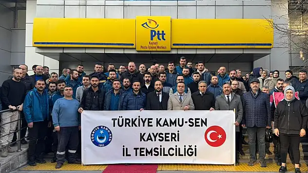 TÜRK HABER-SEN KAYSERİ, RİZE'DE PTT'YE YAPILAN SALDIRIYI KINADI