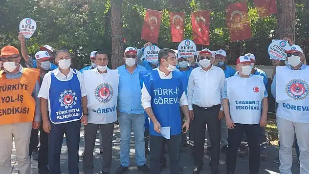 TÜRK-İŞ'TEN 'KIDEM TAZMİNATIMA DOKUNMA' MÜCADELESİ