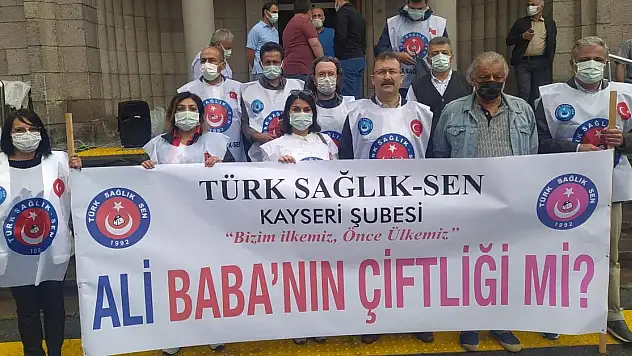 TÜRK SAĞLIK SEN'DEN 'HAKKIYLA YÖNETİN' ÇAĞRISI