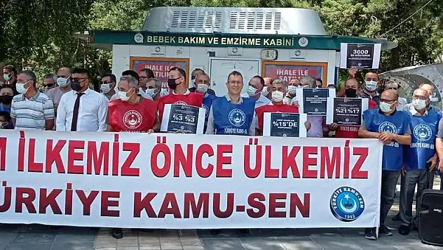 TÜRKİYE KAMU-SEN'DEN HÜKÜMETE ÇAĞRI: 'KABUL EDİLEBİLİR BİR TEKLİF İSTİYORUZ'