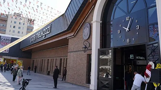 Türkiye'nin ilk 'Gıda AVM' konseptli projesi Kayseri'de açıldı