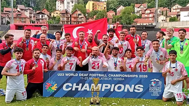 Türkiye U23 İşitme Engelliler Dünya Şampiyonu oldu