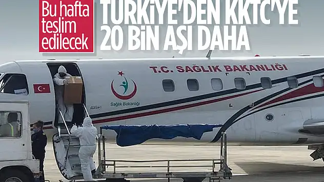 TÜRKİYE'DEN YAVRU VATANA AŞI DESTEĞİ