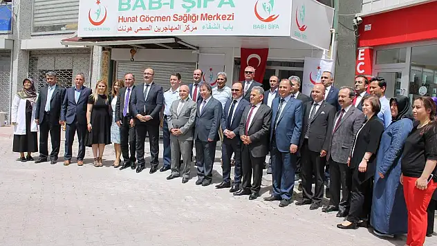 Türkiye'nin 152'nci göçmen sağlığı merkezi Kayseri'de açıldı
