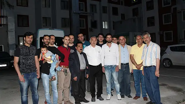 TÜRKMEN AİLELER MELİKGAZİ HASTANESİNDE İFTARDA BULUŞTU
