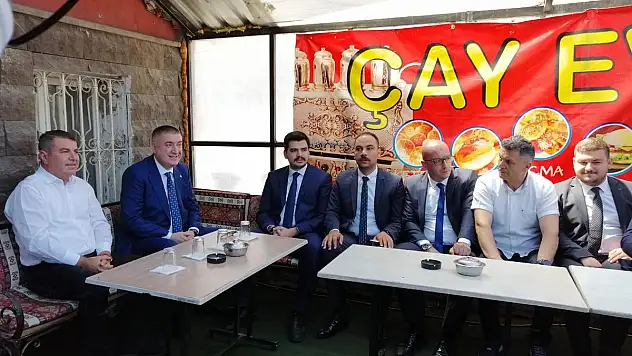ÜLKÜ OCAKLARI İL BAŞKANLIĞI'NDA BAYRAMLAŞMA TÖRENİ