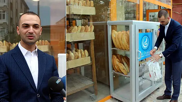 Ülkü Ocakları Kayseri'de Askıda Ekmek Kampanyasını başlattı